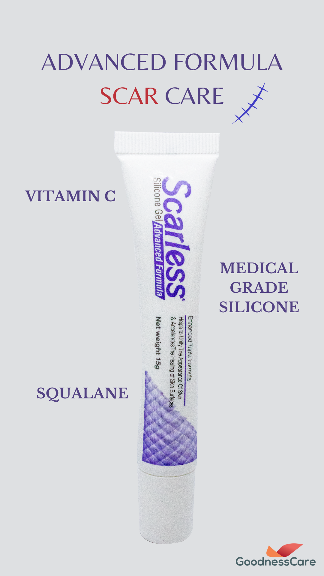 Scarless Silicone Gel 15G