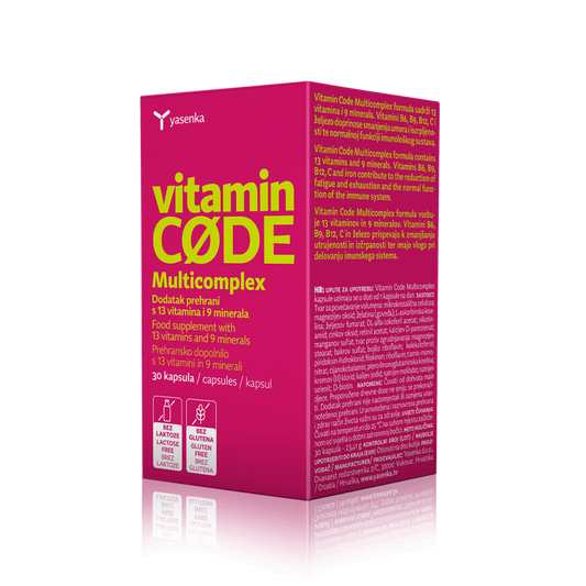 Vitamin code Multicomplex Multivitamins caps