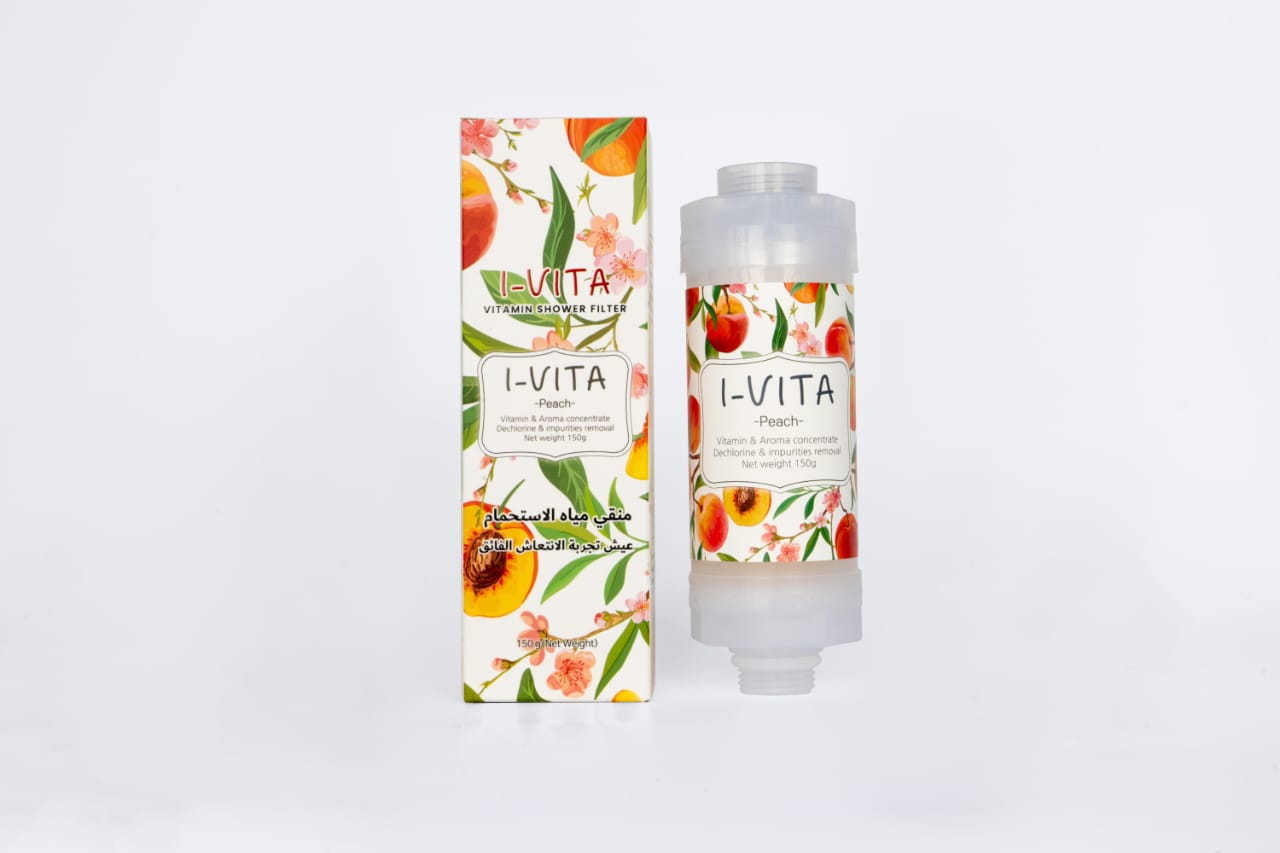 I-vita Vitamin Shower Filter Peach