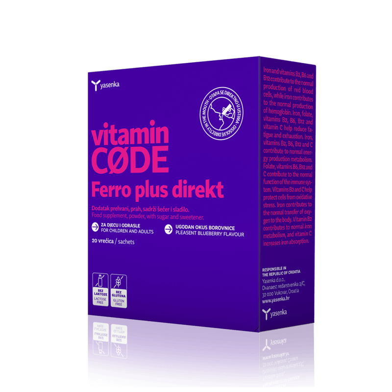 Vitamin CODE Ferro plus direkt