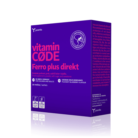 Vitamin CODE Ferro plus direkt